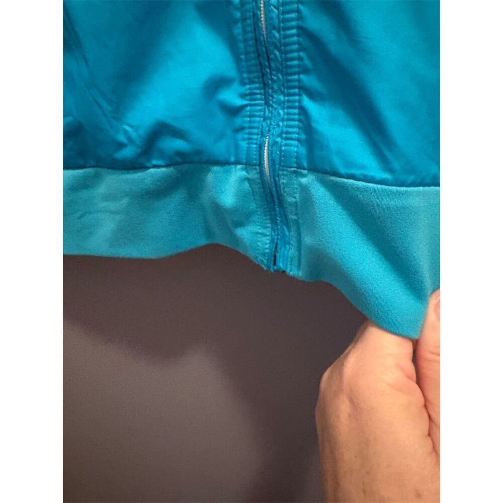 Adidas Women's Blue Climaproof Golf Jacket Size L Long Sleeve Casual - Picture 5 of 11